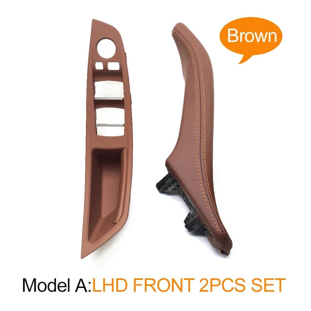 LHD Interior Car Front Left Right Armest Cover Panel Door Handle Assembly For BMW 5 Series F10 F11 523i 525i 528i 530i 535i 540i