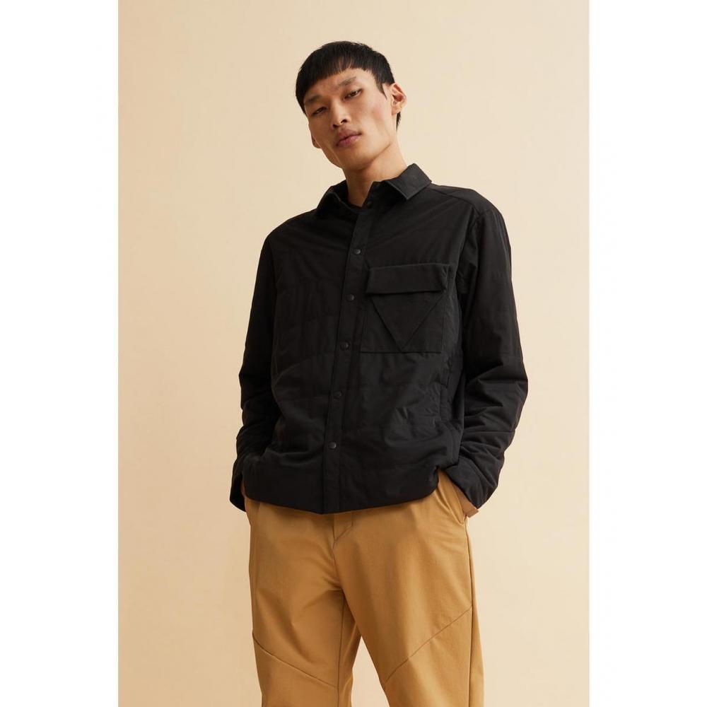 

Верхняя рубашка HM Regular Fit Outdoor, черная 1067821001