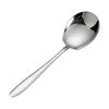 Large Stainless Steel Serving Spoon, Heavy Duty Soup Spoon for Family, Extra Long Handle Sharing Spoon for Buffet Banquet