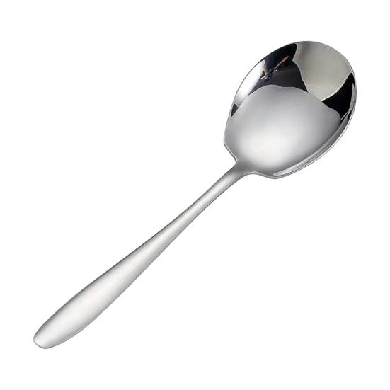 Large Stainless Steel Serving Duty Soup Spoon Heavy Spoon