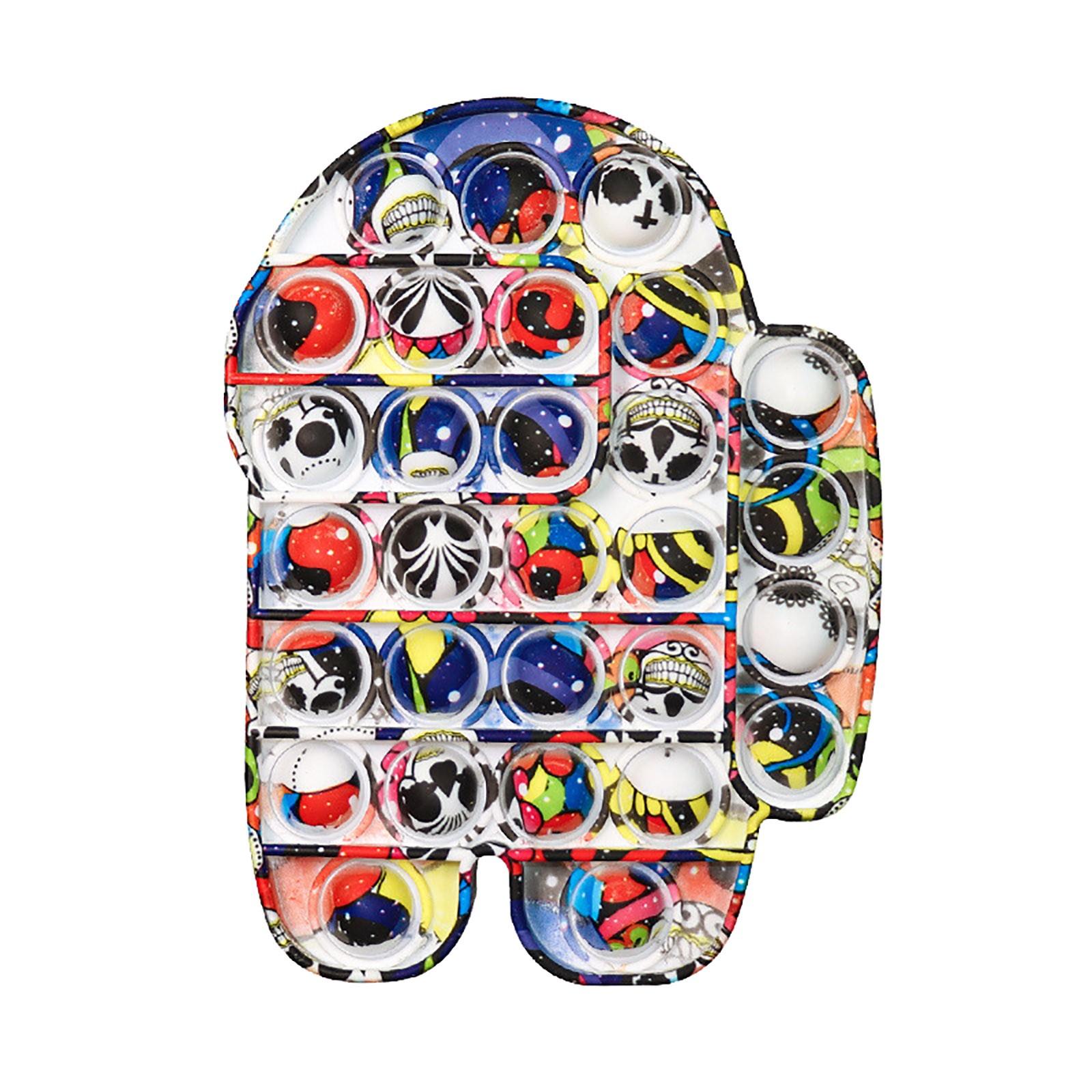Push Bubble Sensory  Toys,Stress Reliever Silicone Stress Reliever Toy