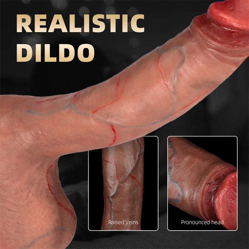 Women's Super Soft Flesh and High Lifelike Simulation Penis Penis Masturbation Device Adult Products