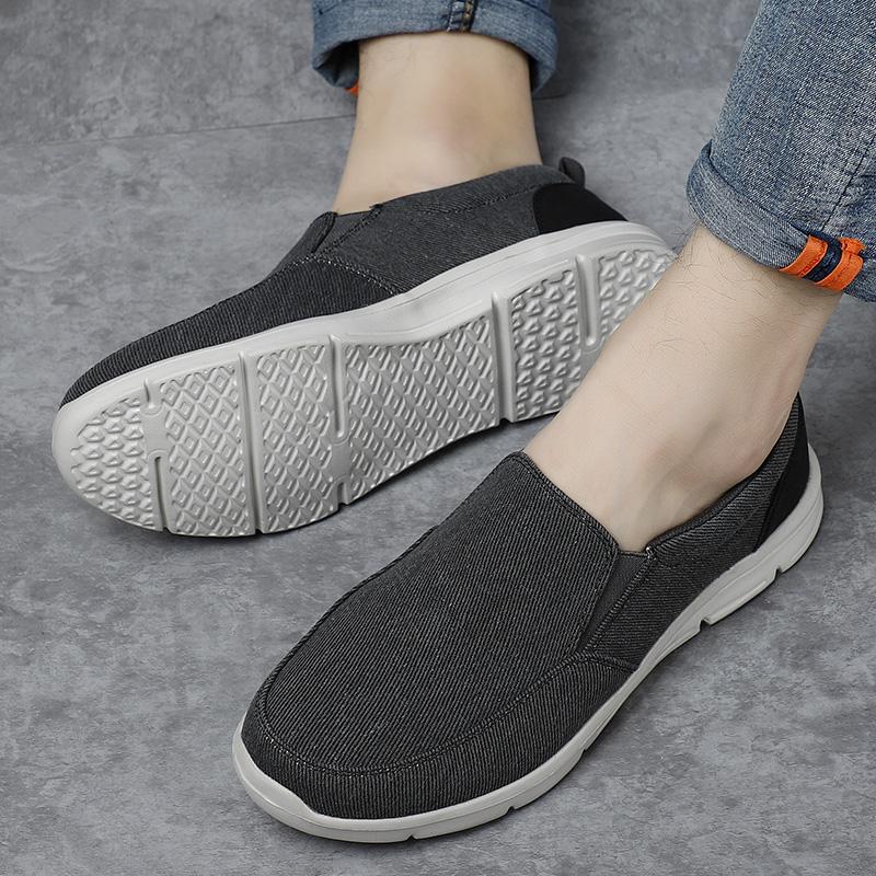 Men Casual Shoes Canvas Breathable Loafers Men Fashion  Male Comfortable Outdoor Walking Shoes Classic Loafers Men Sneakers