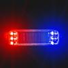 LED Solar Power Car Warning Light Anti Theft Caution Lamp Enhanced Visibility Bike Light Simple Installation for