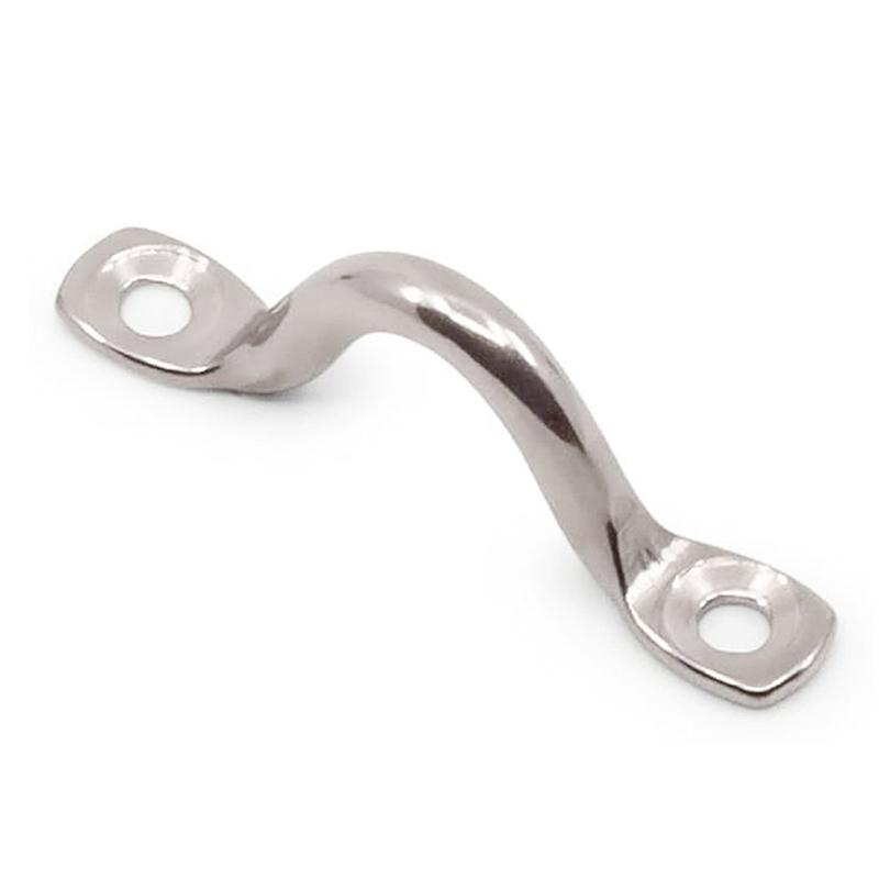 4 szt. Uchwyt Stal Nierdzewna Pętla z Okiem Druciana Mocowanie Łódź Morskie Zaczep do Mocowania Pokrywa Silniki Akcesoria