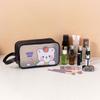 Portable Cartoon PVC Cosmetic Bag Ins Storage Bags Handbag Transparent Wash Bag  Travel
