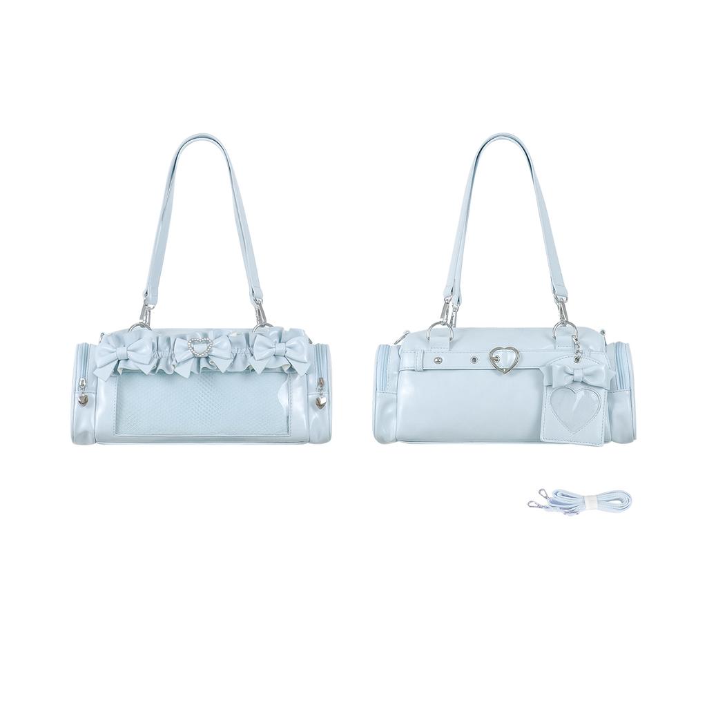 Bow Shoulder Ita Bag All-match Transparent Sac Femme Lolita Bags for Woman Underarm Bolsos Mujer Lolita Crossbady Bolso