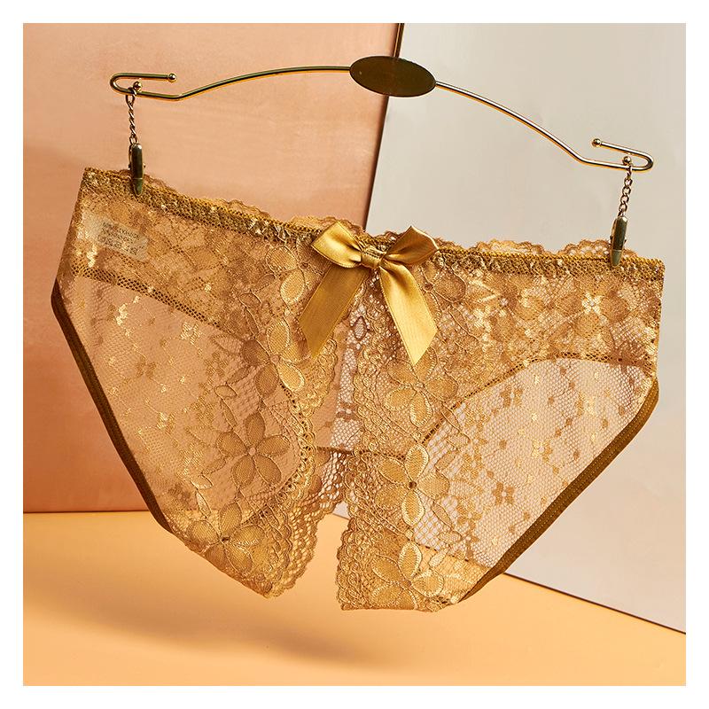 WTEMPO Blonde Sexy Undertøy Dame Sømløs Lav Midje Pluss Thong