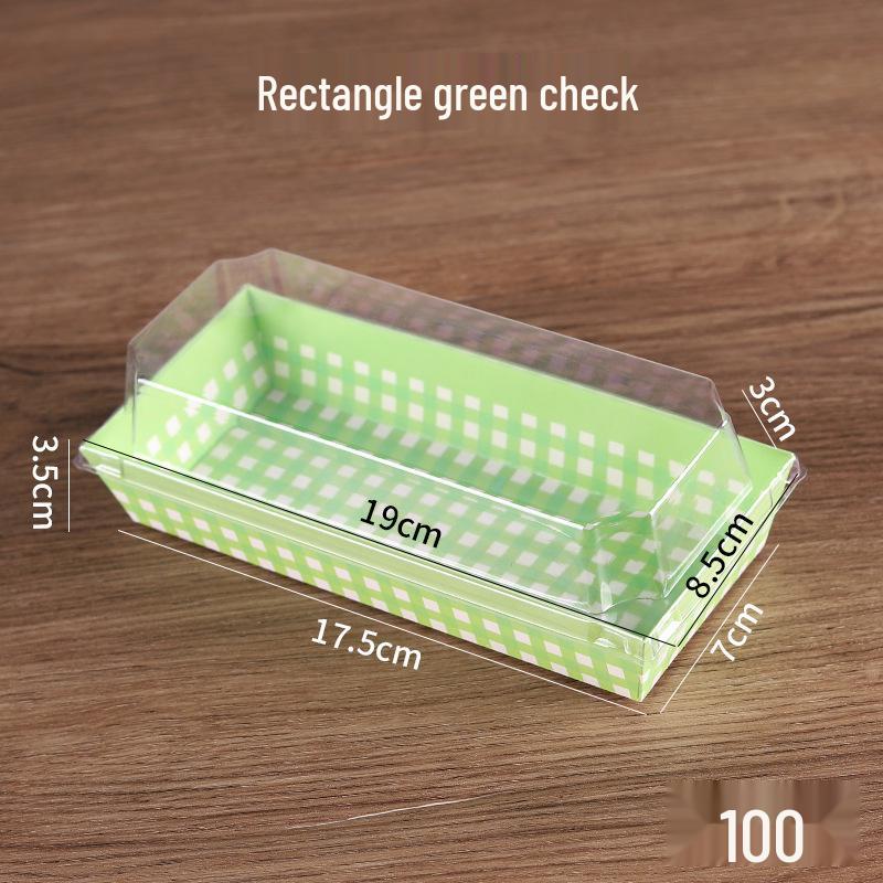 Rousong Xiaobei Pastry Box: Oil-Proof Takeout Container for Desserts, Snow Mei Niang, Puffs, and Cake Rolls.