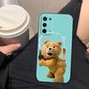 Naughty Cute Bear Phone Case For OPPO F31 A5X A6X A5 A6 A17 A16 A38 A53 A54 A55 A57 A58 A60 A74 A78 A92 A93 A94 A72 A98 Cover