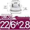 Stepped Timing Pulley 5M, 36 Teeth, T-Slot Width 16/21/27, Bore 5-25mm, BF Type.