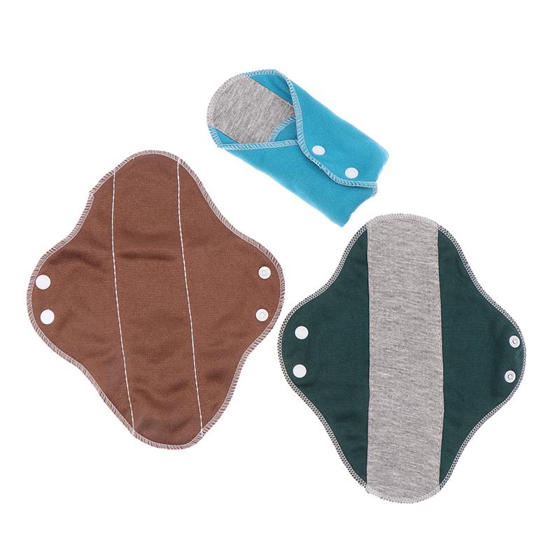 5/10 STÜCKE Dünne Stoffeinlagen Weiche Baumwolle Waschbare Damen Slipeinlagen Damenbinden Hygienebinden Täglich Wiederverwendbar Menstruationshygieneeinlagen