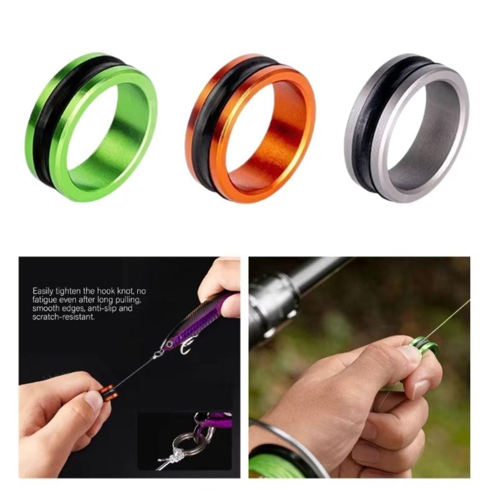 Protect Hands Line Pulling Loop Fast Line Cutting Fishing Line Puller Zinc Zinc Alloy Cable Ring Tackle Tool