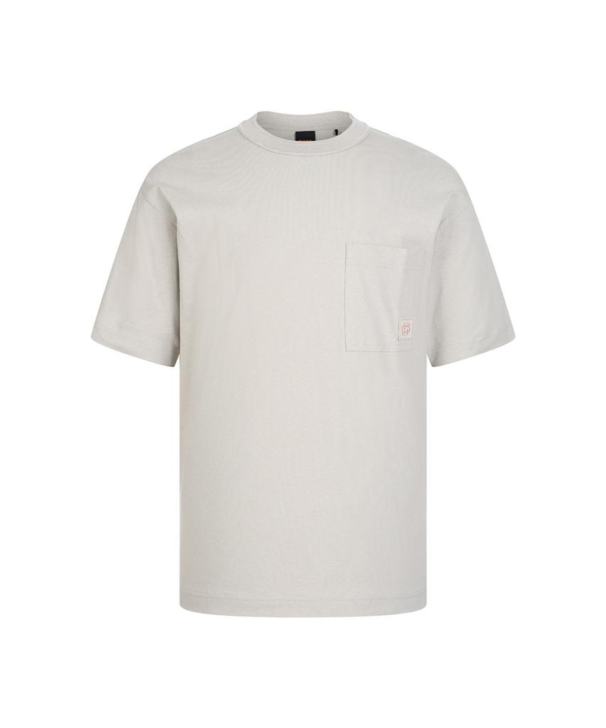 Boss Heavyweight Cotton Jersey Short Sleeve T-Shirt 50536784_271