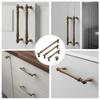 Pack Of 4 Antique Brass   Cabinet Pull Vintage French Style Handles Multiple Type for Option for Kitchen & Bathroom