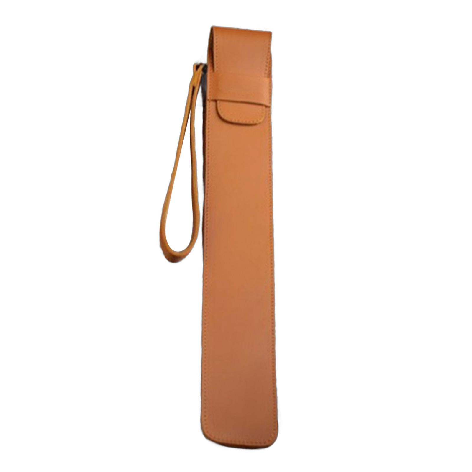 

Защитный чехол для барабанных палочек из искусственной кожи, портативный чехол для хранения барабанных палочек, водонепроницаемая сумка для барабанных палочек, удобная для переноски светло-синий