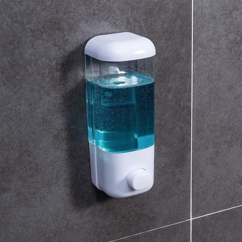 500/1000ML Wall Mounted Soap Dispenser Manual Press Soap Dispenser Shampoo Shower Gel Container Bottle Bathroom Liquid Dispenser