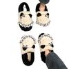 Autumn and winter new girls cotton shoes cartoon cute three-dimensional kitten wear plush cotton shoes outside the home