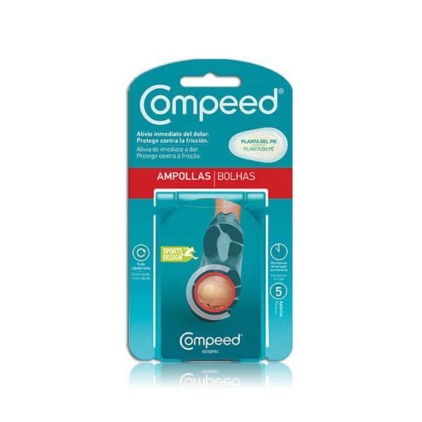 Compeed Пластыри для волдырей под ногами, 5 шт.