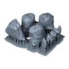1/35 Scale Mini Waste Model,Tiny Trash Model,Collection,Lightweight,Sturdy,Scene Accessories,Scene