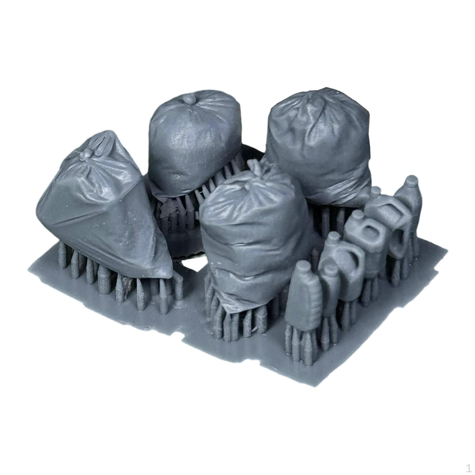 

1/35 Scale Mini Waste Model,Tiny Trash Model,Collection,Lightweight,Sturdy,Scene Accessories,Scene