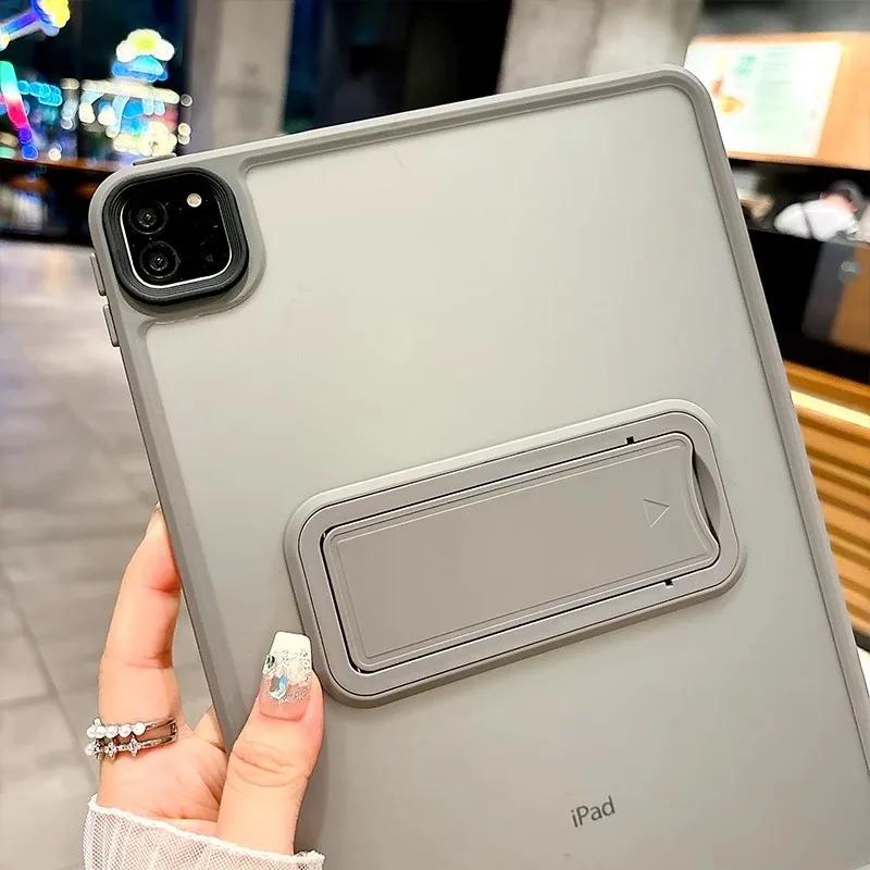 Matte Armor Holder Tablet Case for Xiaomi Pad 7 5 Pro 6 Pro 11 Redmi Pad SE 8.7 SE 11inch TPU Soft Bumper Stand Protective Cover