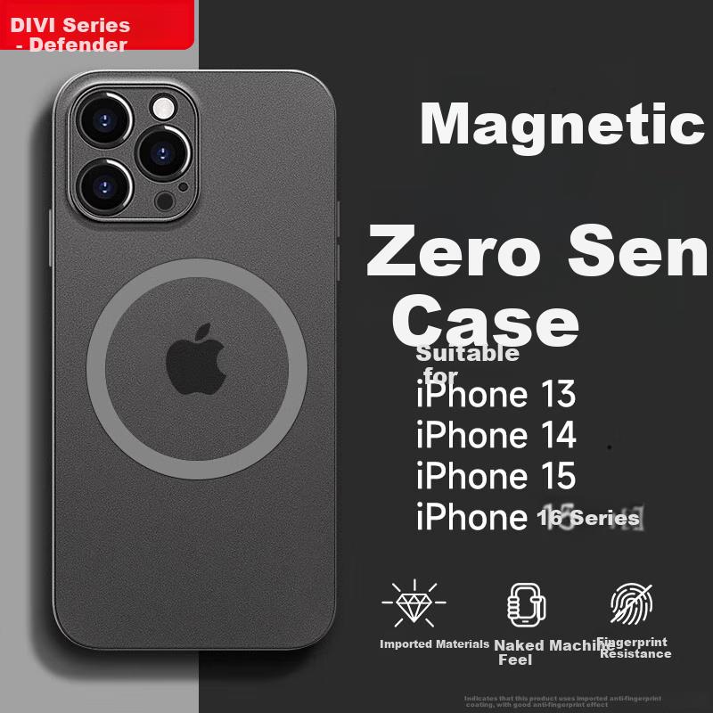 China ROHSIPhone 15 Pro Max Case, IPhone 15 Pro Max Protective Cover, Full Coverage MagSafe Magnetic Wireless Charging Ultra-Thin Frosted Hard