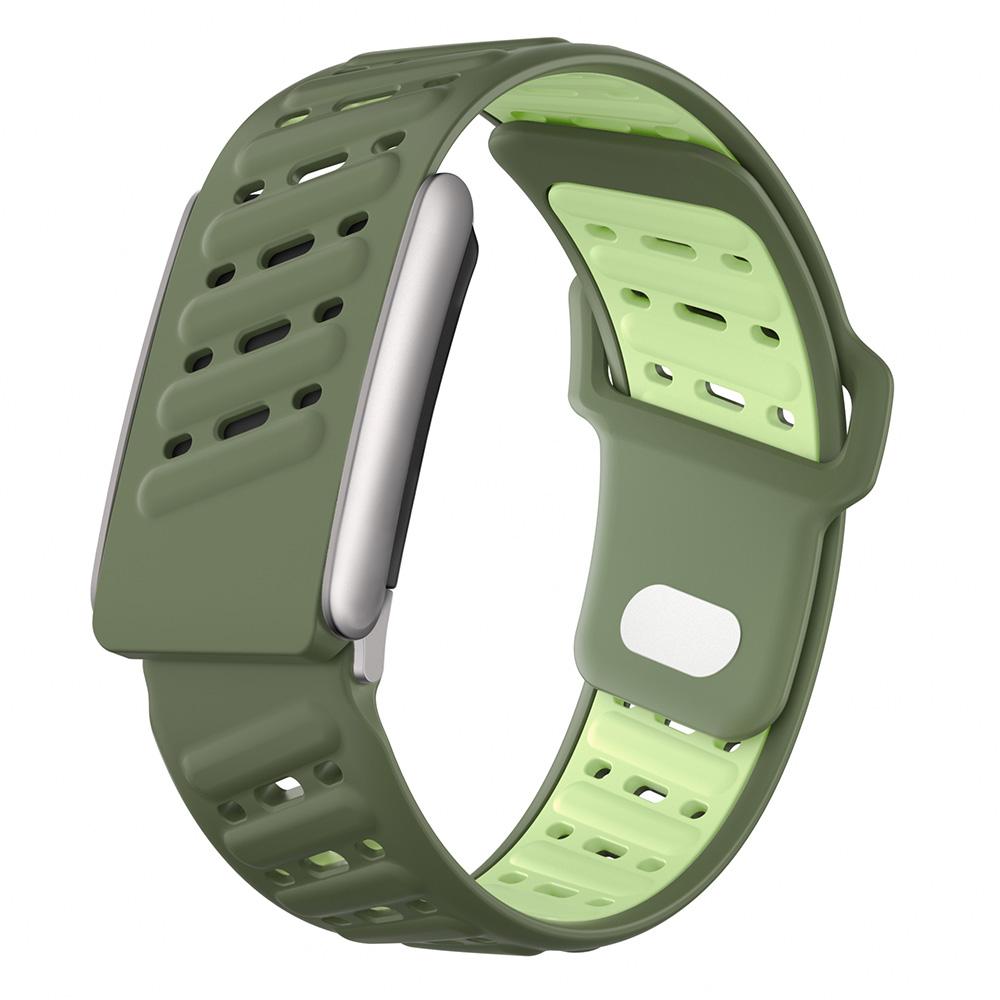 For WHOOP 5.0 Replacement Strap Dual Color Design Breathable Silicone Watch Band