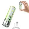 Powerful White Laser Flashlight Zoom Fluorescence Portable Long-range Torch Type-C Charging Strong Magnetic Searching Lamp
