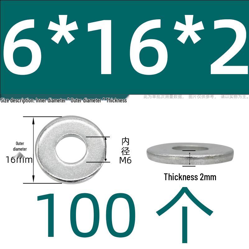 Ultra-Thick Galvanized Flat Washer Shim for M5-M30 Bolts
