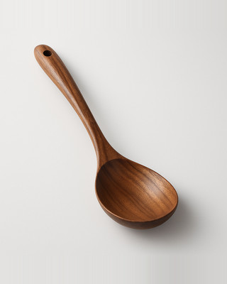 Grande cuillère en bois, cuillère à riz, louche à soupe, cuillère de cuisine en bois, grande spatule à riz, cuillère de service pour le dîner, vaisselle en bois