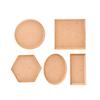 Ceramic Tool Set: MDF Printing Blank Mold for Clay Slab, Sculpture, Vessel Forming, Hanging Demolding