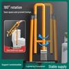 Foldable Upward-Turning Bathroom Safety Handrail for Elderly and Disabled