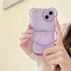 3D Cartoon Little Bear Transparent Anti-Fall Phone Case for iPhone 11/12/13/14/15/16 PROMAX