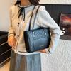Big bag women's bag  new tote bag women's large-capacity work commuter bag textured shoulder bag