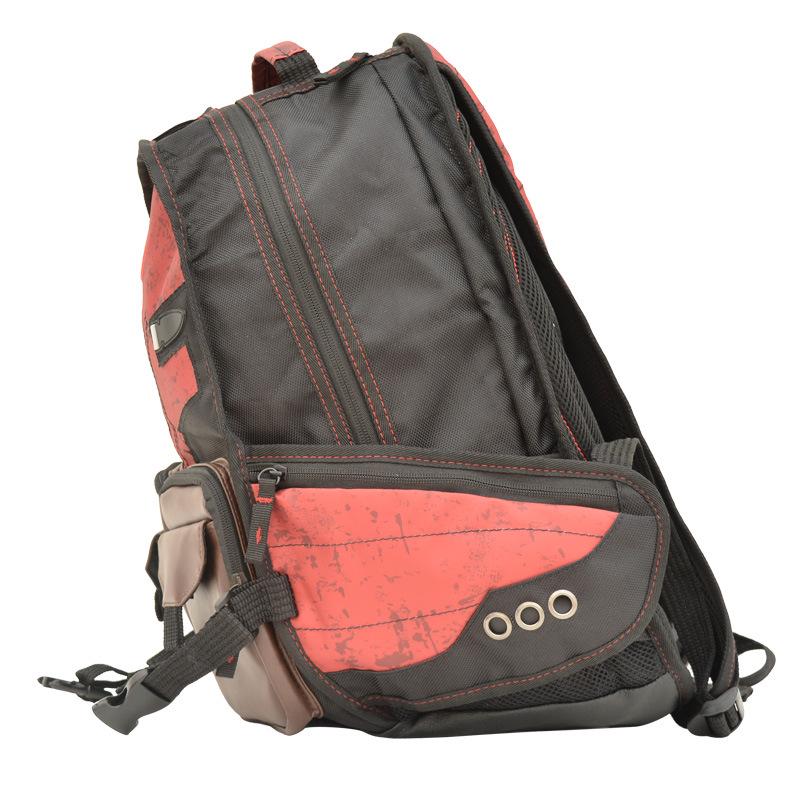 Anime-Themed Multifunctional Backpack with Velvet Laptop Compartment