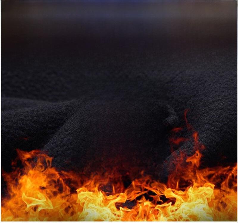 Pánské zesílené sametové volné rovné ležérní kalhoty na podzim a zimu - Ideální pro střední a starší dospělé