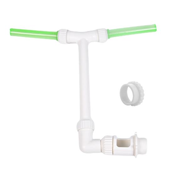 Swimming Pool Fountain Sprinkler Nozzle Adjustable Water Flow No Hose Needed Simple Installation Swivel