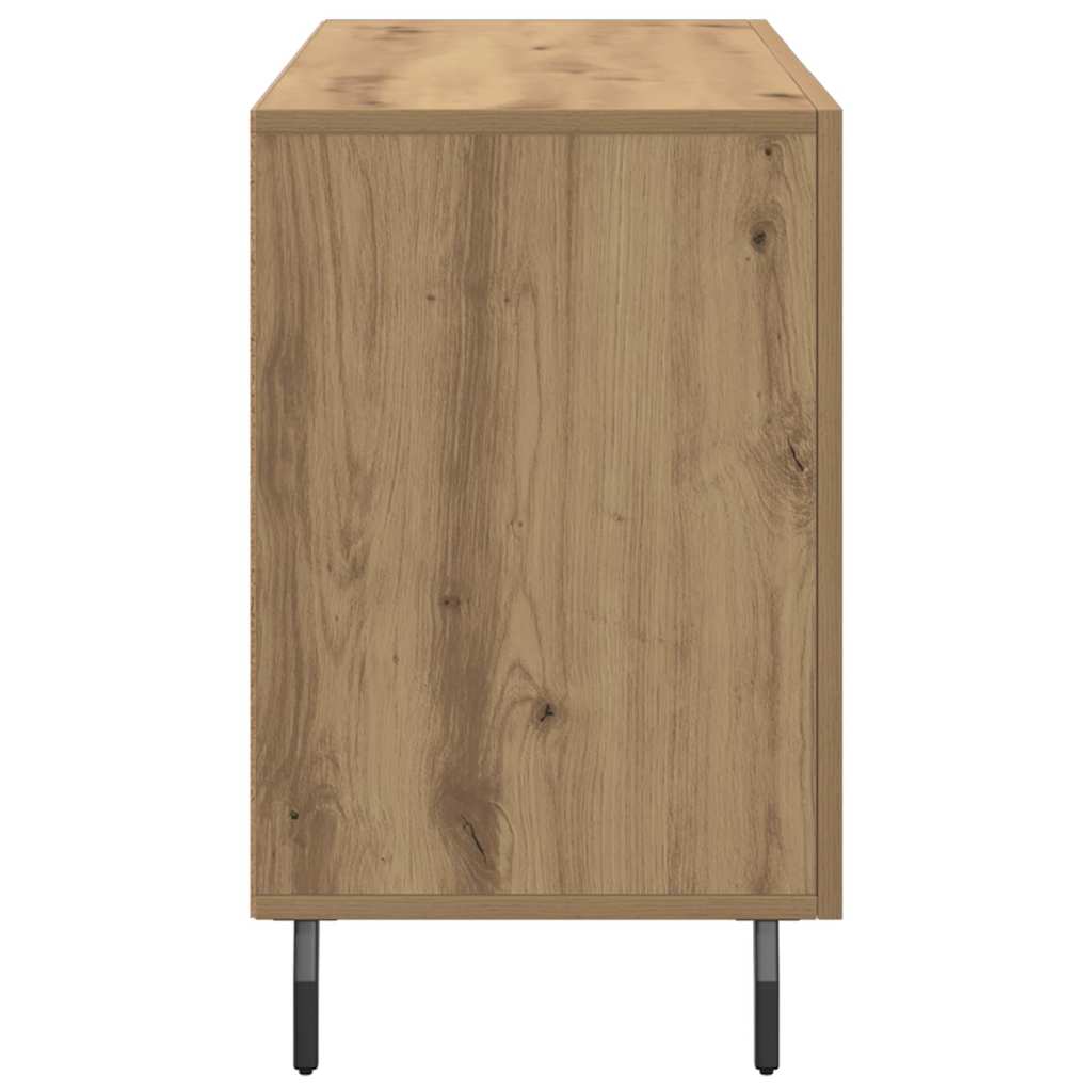 Vidaxl Komoda, Dąb Artisian, 100X36X60 Cm, Materiał Drewnopochodny