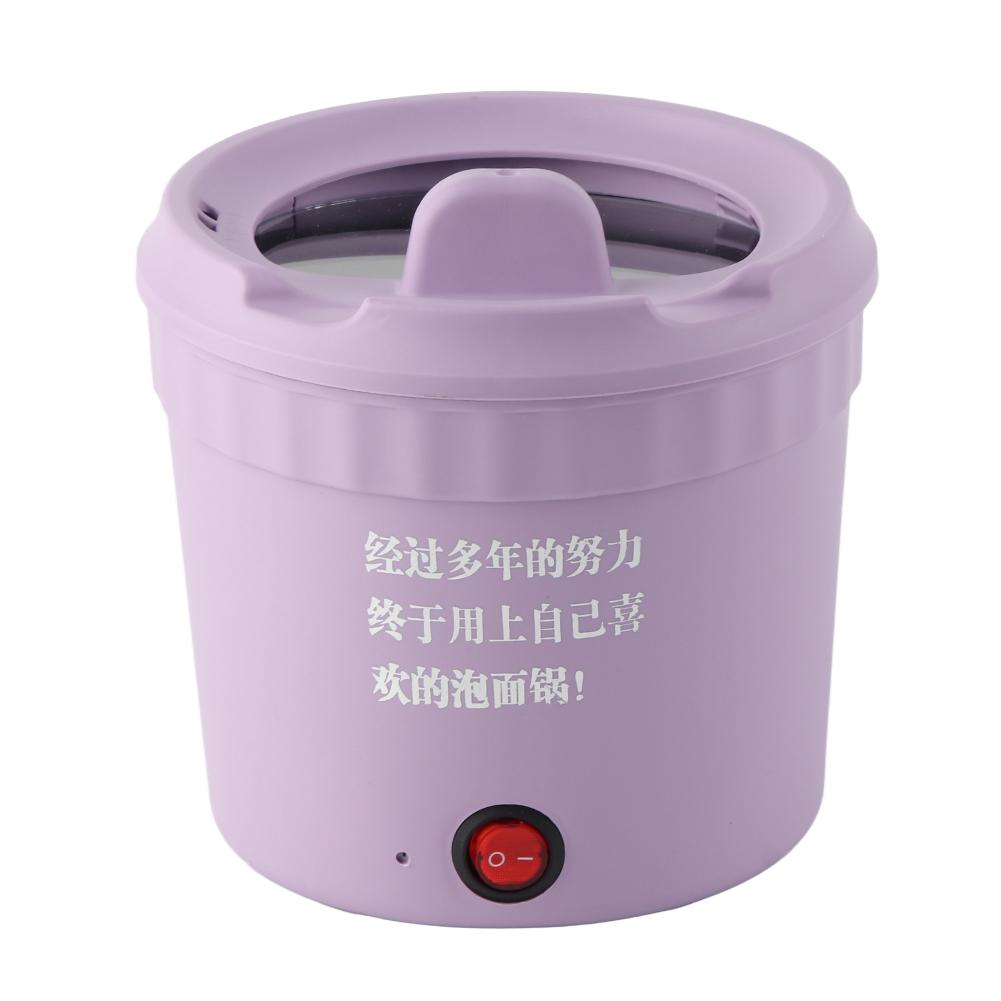Electric Noodle Pot Multifunctional 1L Mini Electric Hot Pot Ramen Cooker for Office
