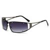 New Metal YK Sunglasses Hollow Female European and American Personality Spice Girls Bouncing Party Sunglasses Fashion Trend