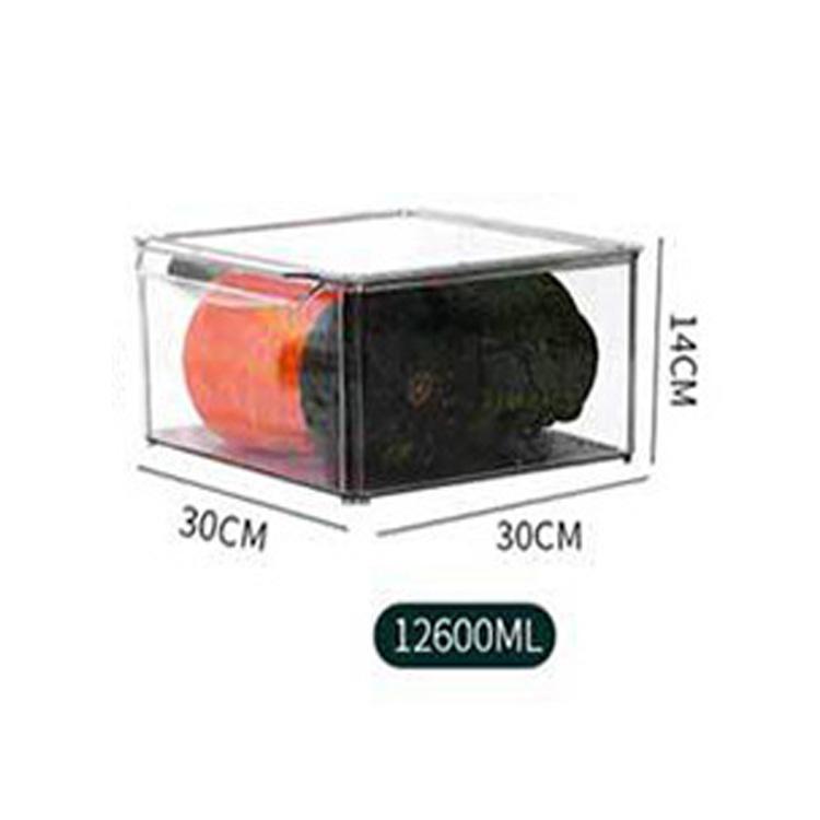 Plastic Food Storage Box Vegetable Fridge Storage Container Organizer Bins for Refrigerator
