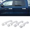 Weißer Türgriffschutz Schale Dekor Abdeckung Verkleidung Für -24 Dodge Ram Access