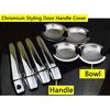 for Mazda 5 2006-2013 Accessories Chrome Door Handle Luxury No Rust 2007 2008 2009 2010 2011 2012 Car Sticker Car Styling