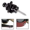 2pcs Metal Guitar Strap Lock Buttons Security Guitar Strap Locks For All Acoustic Electric Bass Guitar