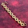 Abalone Shell Gemstone Bracelet Copper Adjustable Chain Bracelet Handmade Jewelry