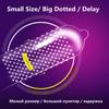 58pcs Condoms for Man Delay Small Size 49mm Natural Latex Spike Dotted Condoms Sex Products
