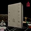 Luck Lab Leder Tarotkarten Grau Passt für die meisten Standard-Tarotkarten Box Deck Mond Design Etui/Halter - - (Passt Größe) -