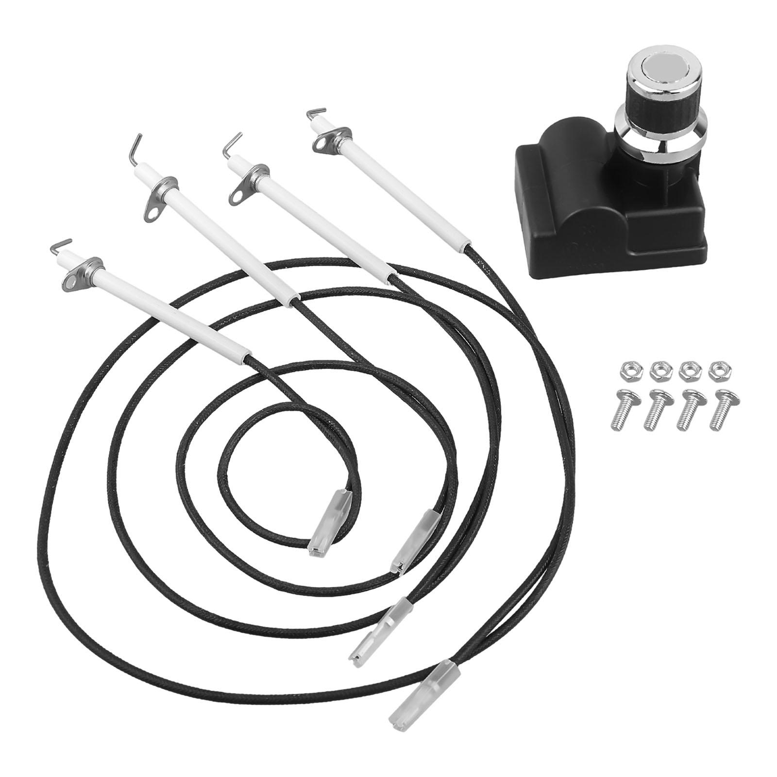 Ignition Pin Electric Ignition 4 Socket 4 Socket Electric Ignition Ceramic Ignition Pins Outdoor Cooking Suppies