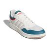 Adidas Neo Hoops 3.0 Fabric Comfortable Non-Slip Durable Low-Top Skate Shoes Men Sneakers White Blue GZ3805